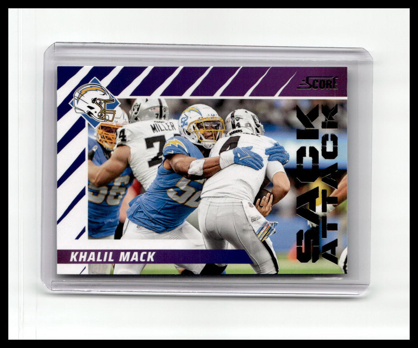 2024 Score #9 Khalil Mack Sack Attack