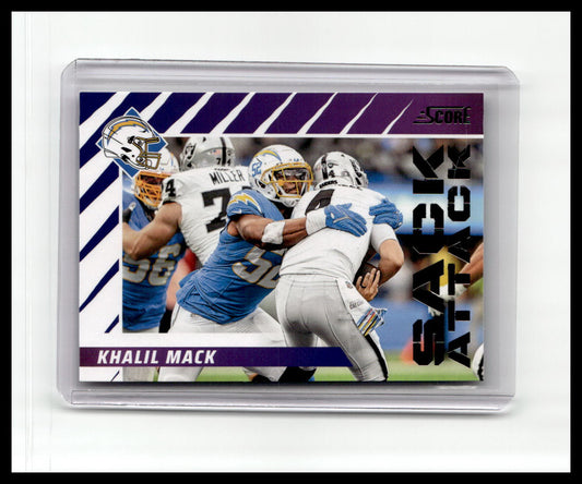 2024 Score #9 Khalil Mack Sack Attack