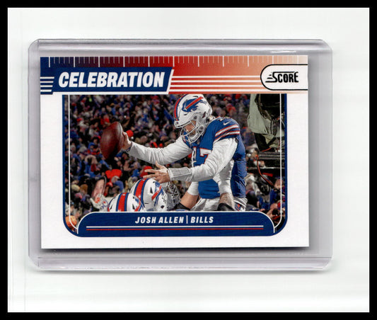 2024 Score #C-JAN Josh Allen Celebration