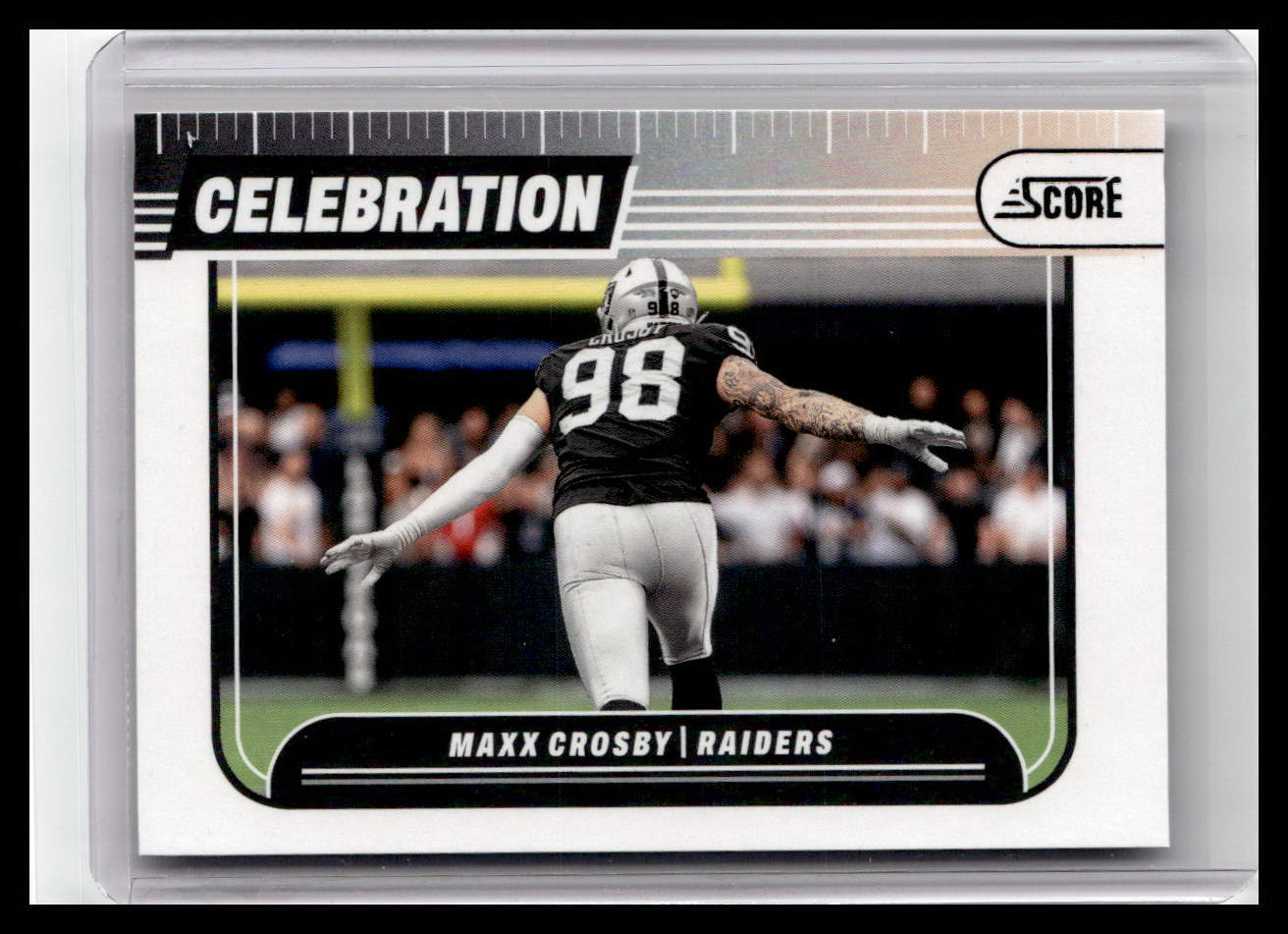 2024 Score #C-MCY Maxx Crosby Celebration