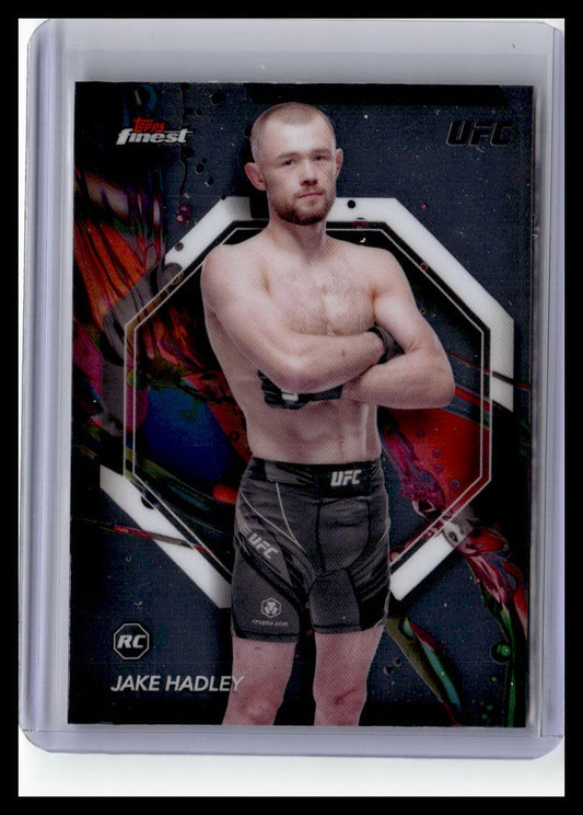 2024 Topps Finest UFC #91 Jake Hadley