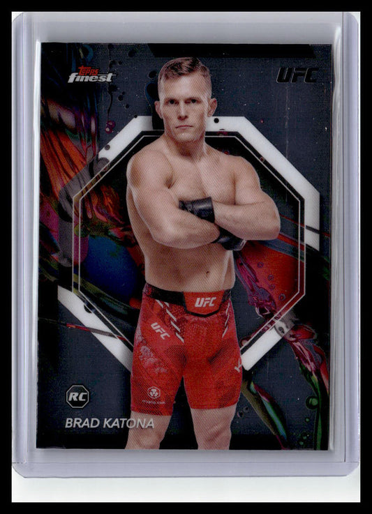 2024 Topps Finest UFC #6 Brad Katona (RC)