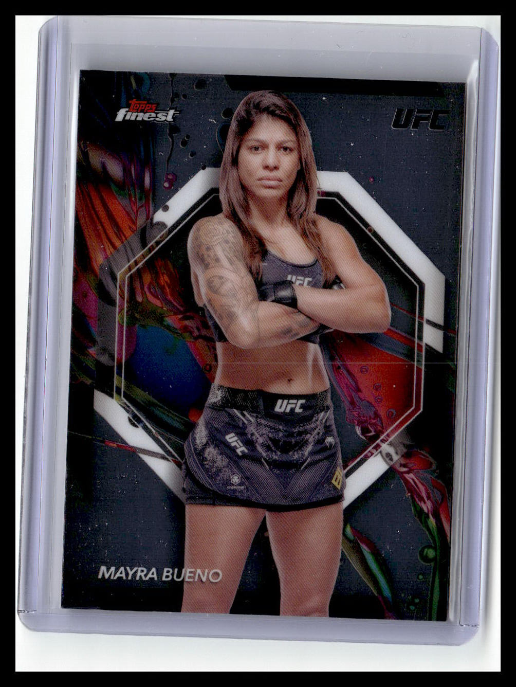 2024 Topps Finest UFC #5 Mayra Bueno