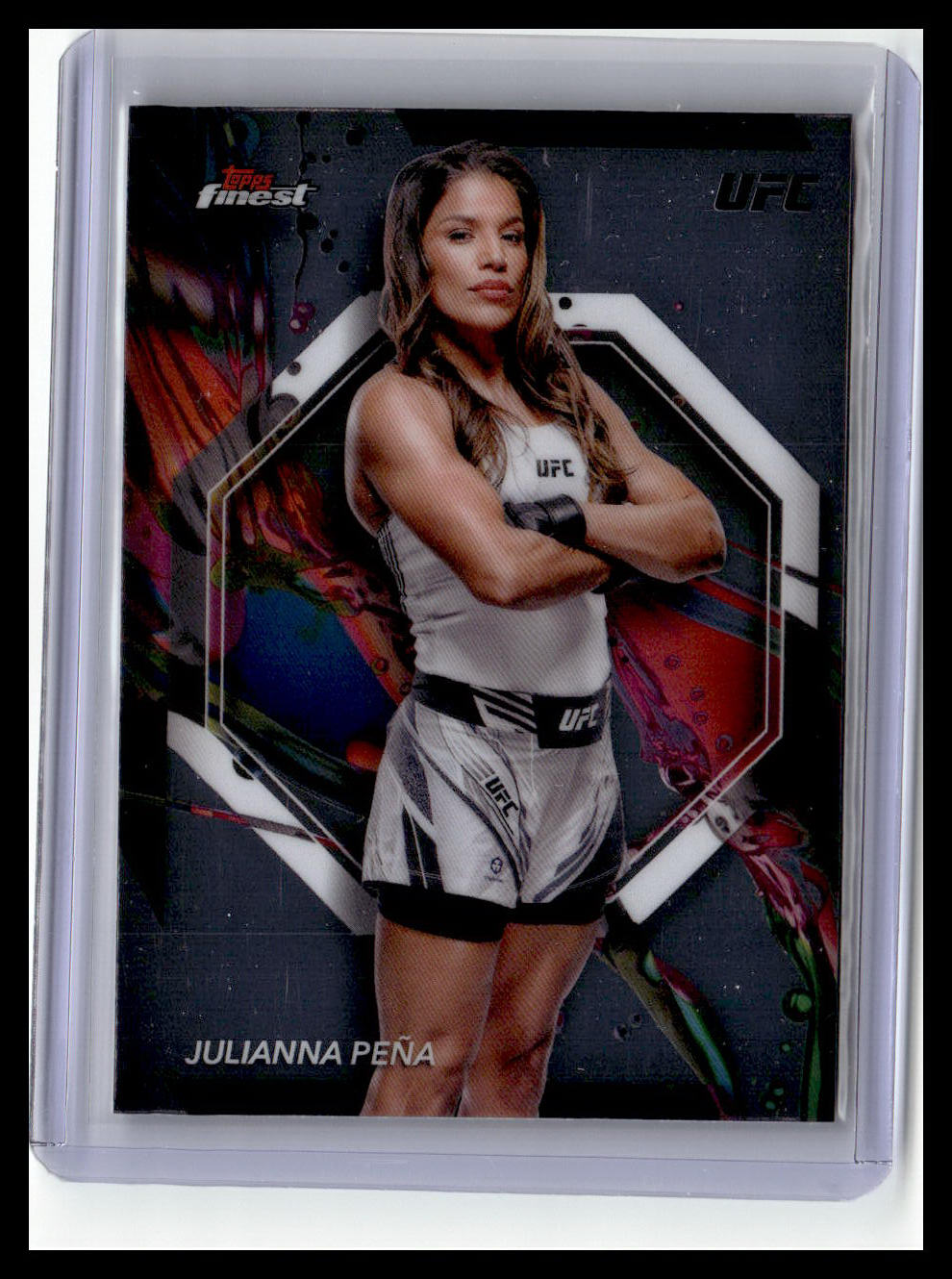 2024 Topps Finest UFC #73 Julianna Peña