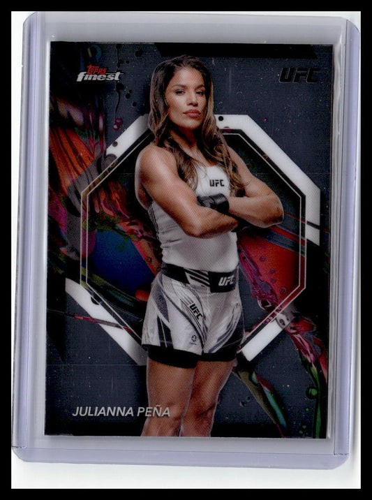 2024 Topps Finest UFC #73 Julianna Peña