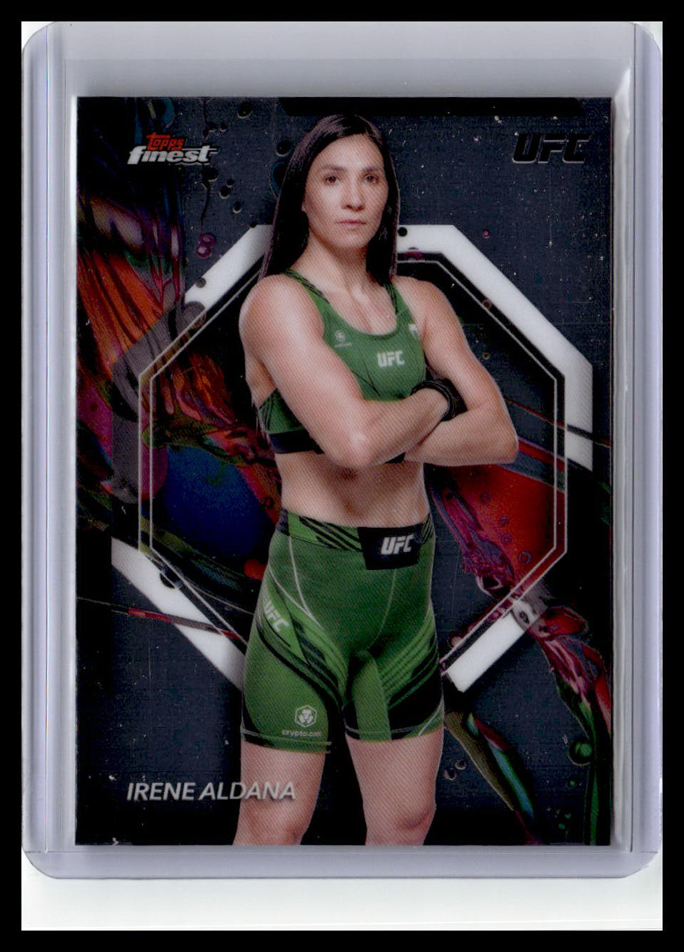 2024 Topps Finest UFC #64 Irene Aldana