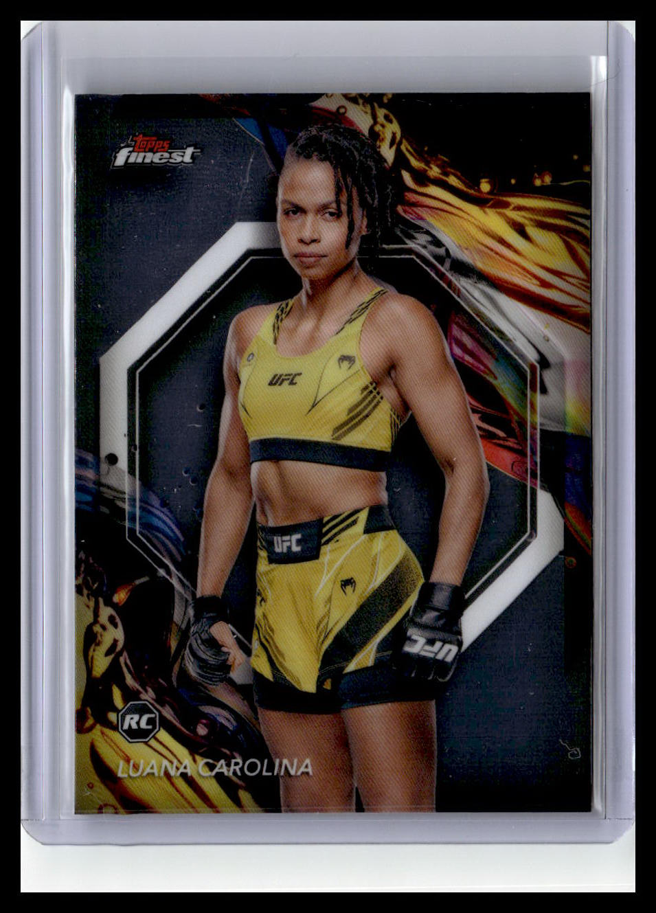 2024 Topps Finest UFC #126 Luana Carolina (RC)