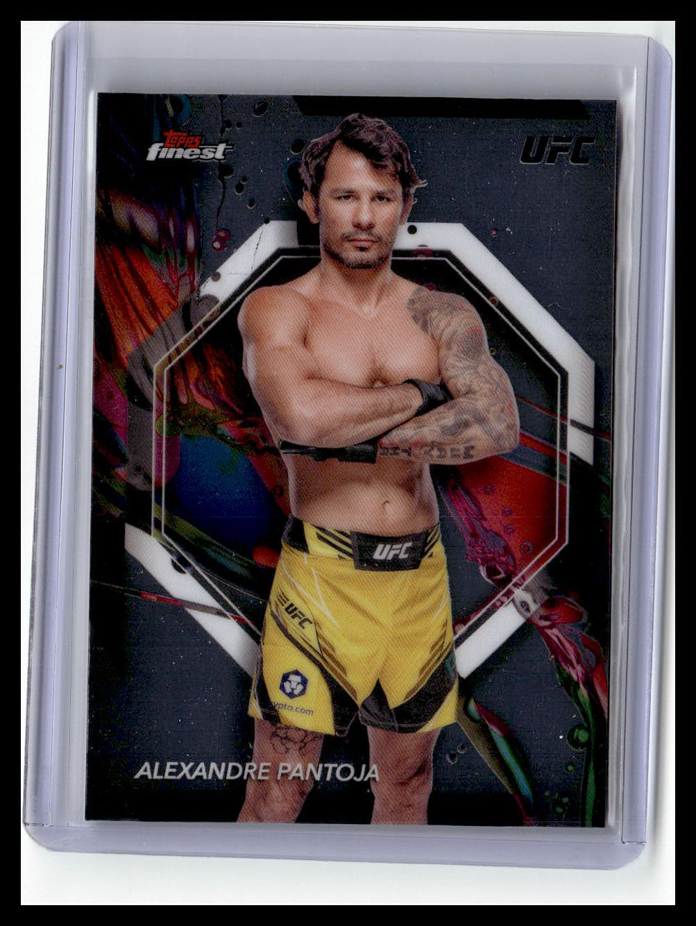 2024 Topps Finest UFC #28 Alexandre Pantoja