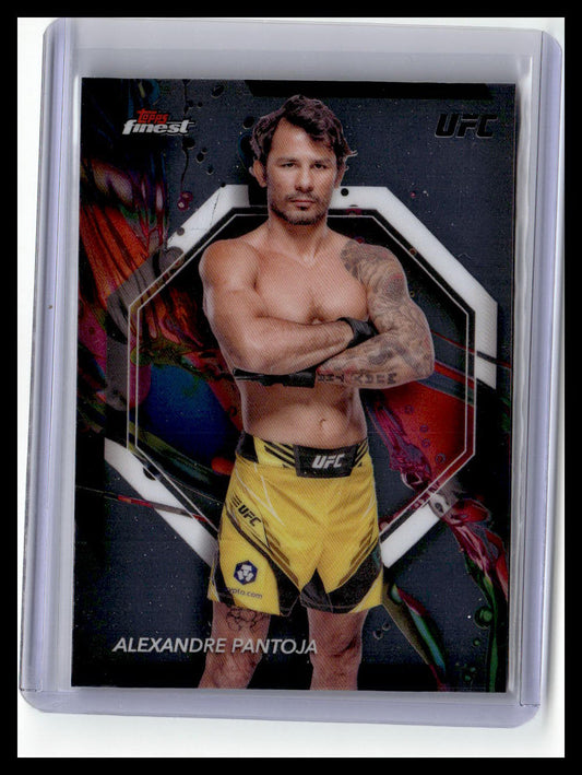 2024 Topps Finest UFC #28 Alexandre Pantoja