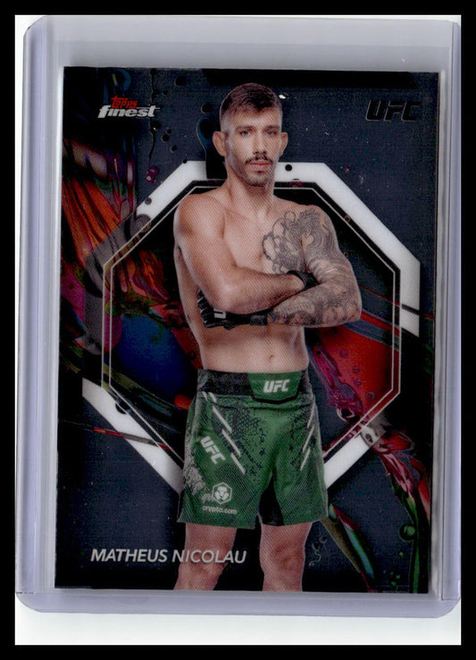 2024 Topps Finest UFC #99 Matheus Nicolau