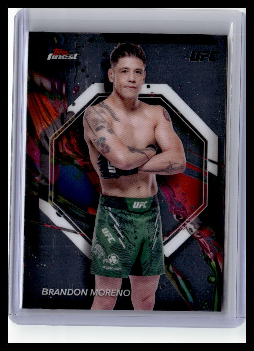 2024 Topps Finest UFC #56 Brandon Moreno