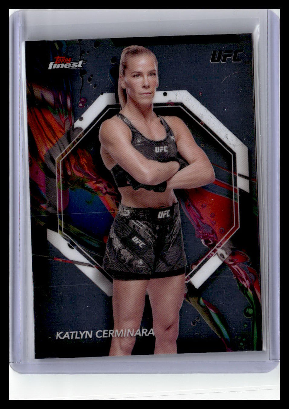 2024 Topps Finest UFC #25 Katlyn Cerminara