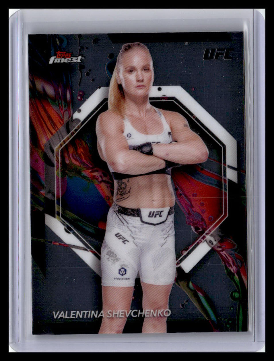 2024 Topps Finest UFC #65 Valentina Shevchenko