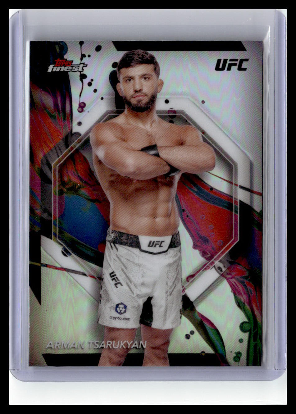 2024 Topps Finest UFC #92 Arman Tsarukyan