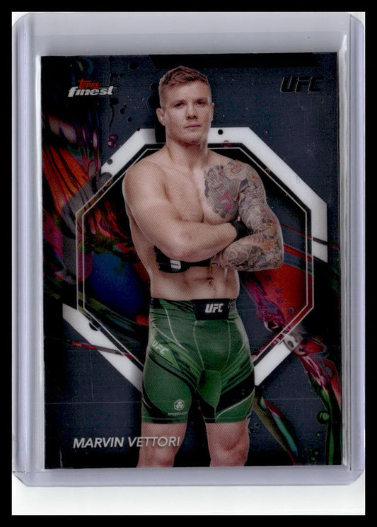 2024 Topps Finest UFC #22 Marvin Vettori