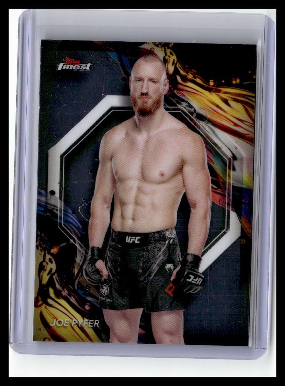 2024 Topps Finest UFC #168 Joe Pyfer