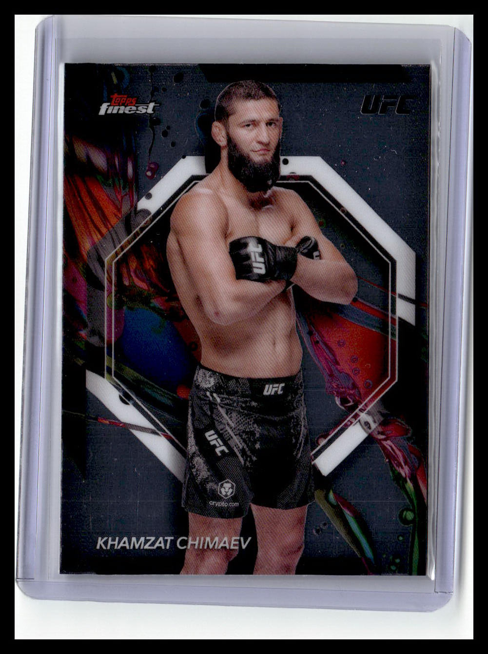 2024 Topps Finest UFC #89 Khamzat Chimaev