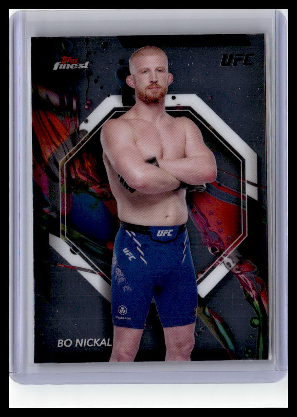 2024 Topps Finest UFC #95 Bo Nickal