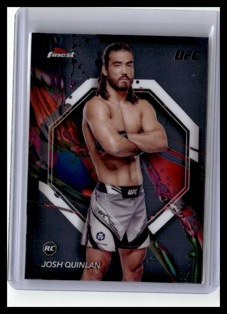 2024 Topps Finest UFC #20 Josh Quinlan (RC)