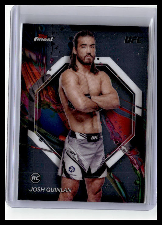2024 Topps Finest UFC #20 Josh Quinlan (RC)