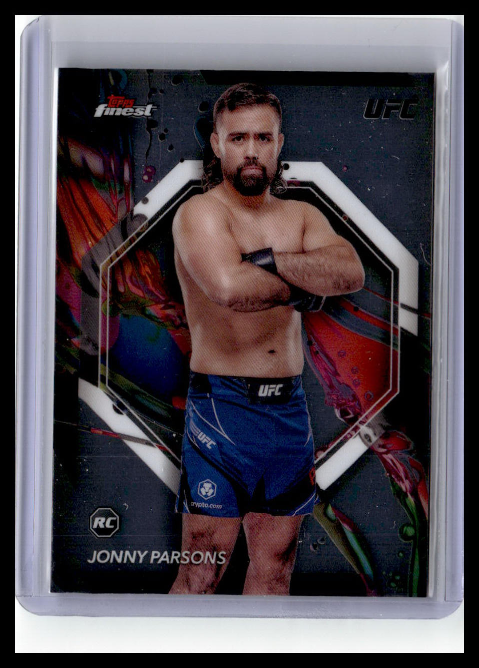 2024 Topps Finest UFC #10 Jonny Parsons (RC)