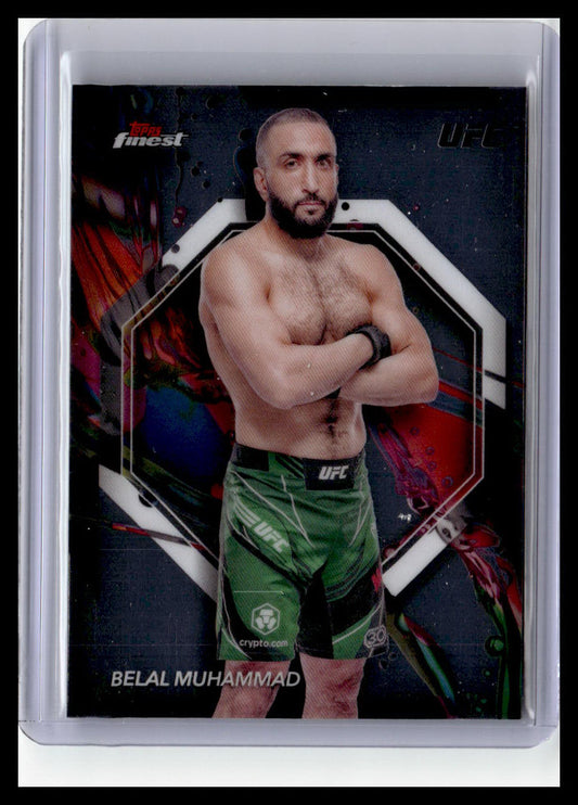 2024 Topps Finest UFC #37 Belal Muhammad