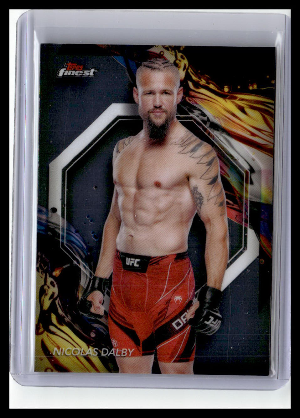 2024 Topps Finest UFC #114 Nicolas Dalby