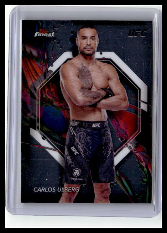 2024 Topps Finest UFC #18 Carlos Ulberg