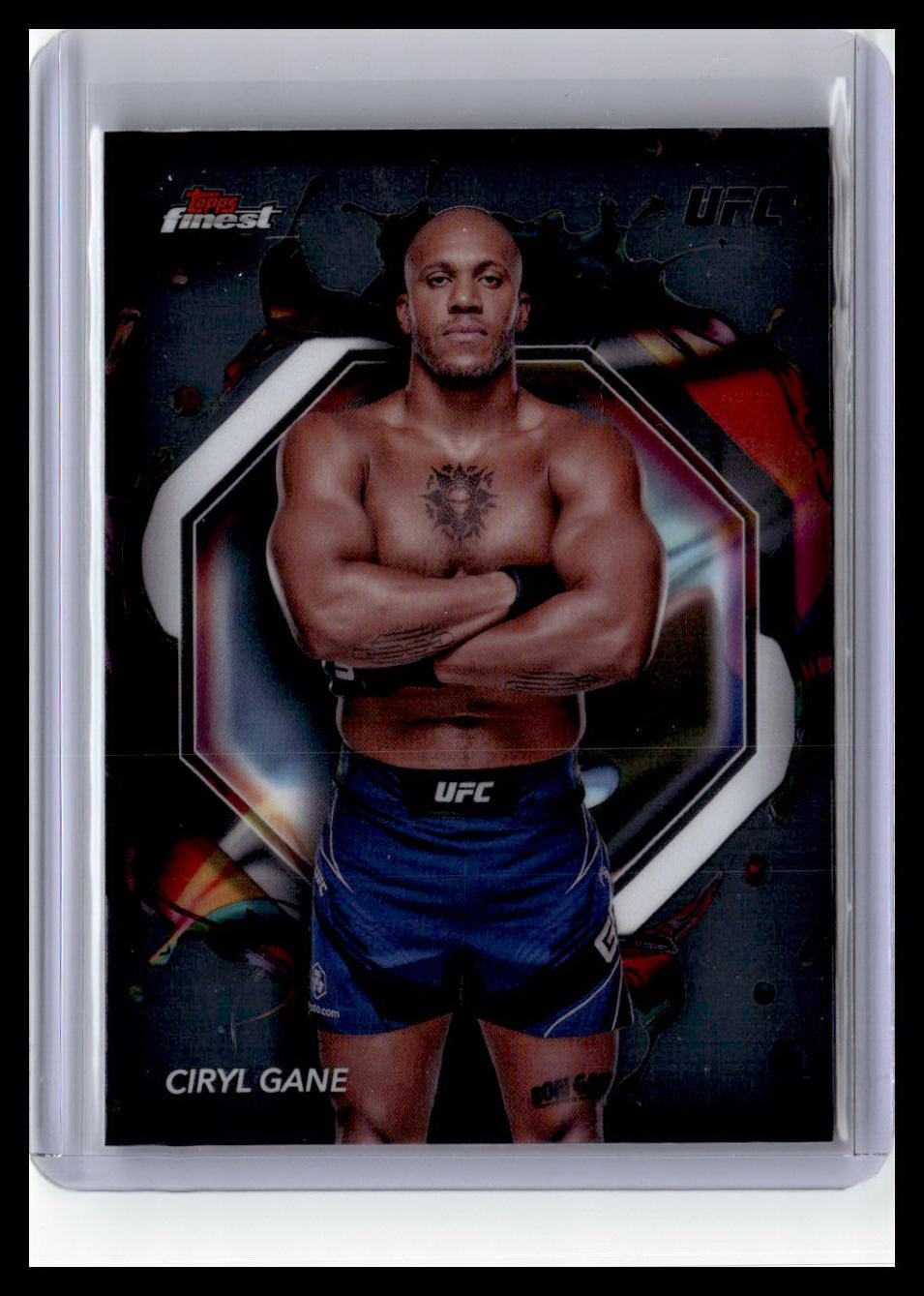 2024 Topps Finest UFC #252 Ciryl Gane