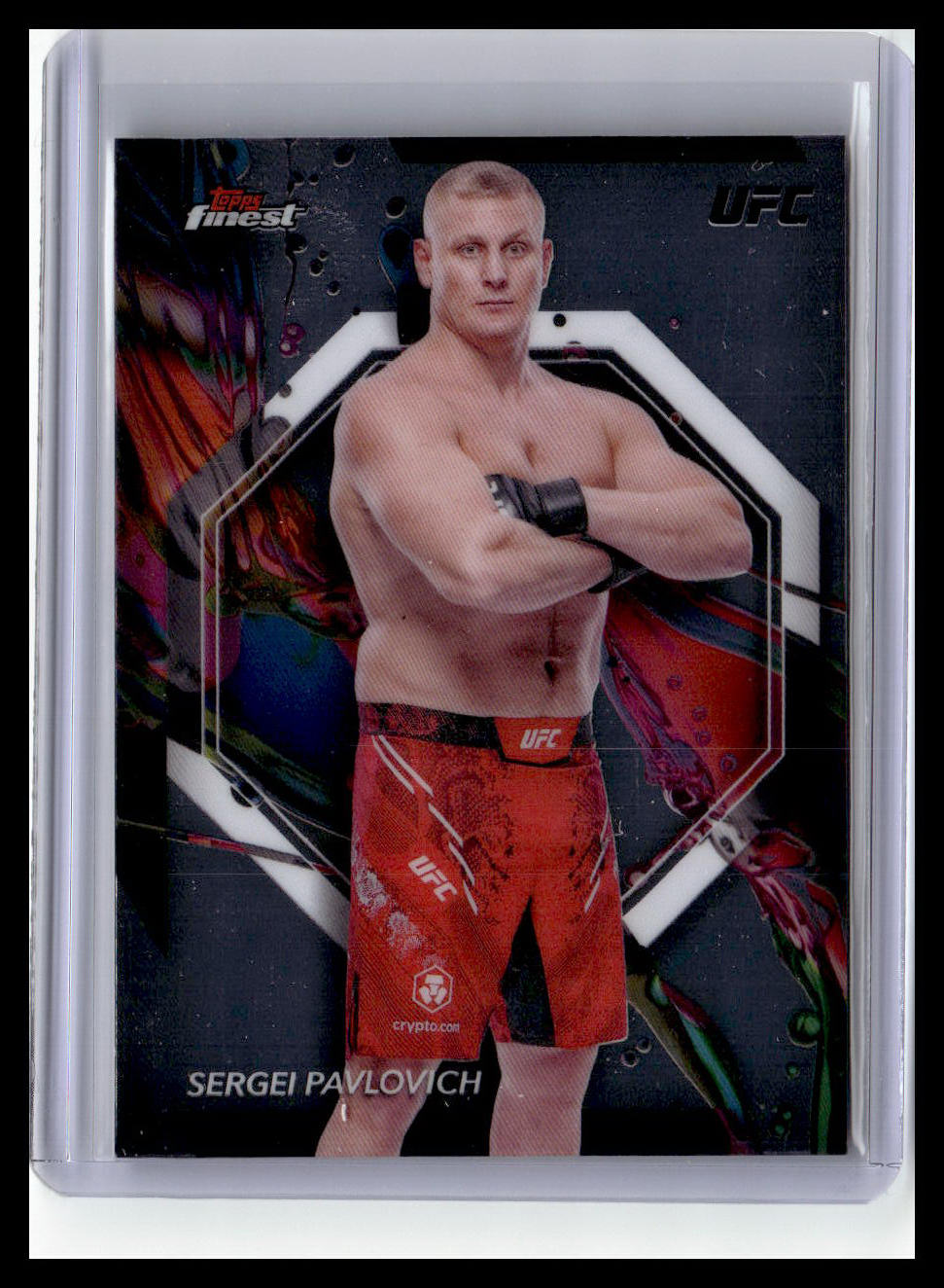 2024 Topps Finest UFC #88 Sergei Pavlovich
