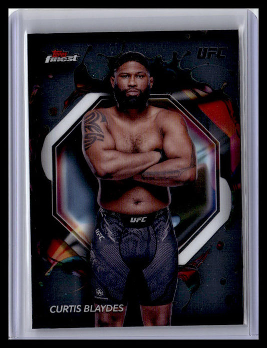 2024 Topps Finest UFC #266 Curtis Blaydes