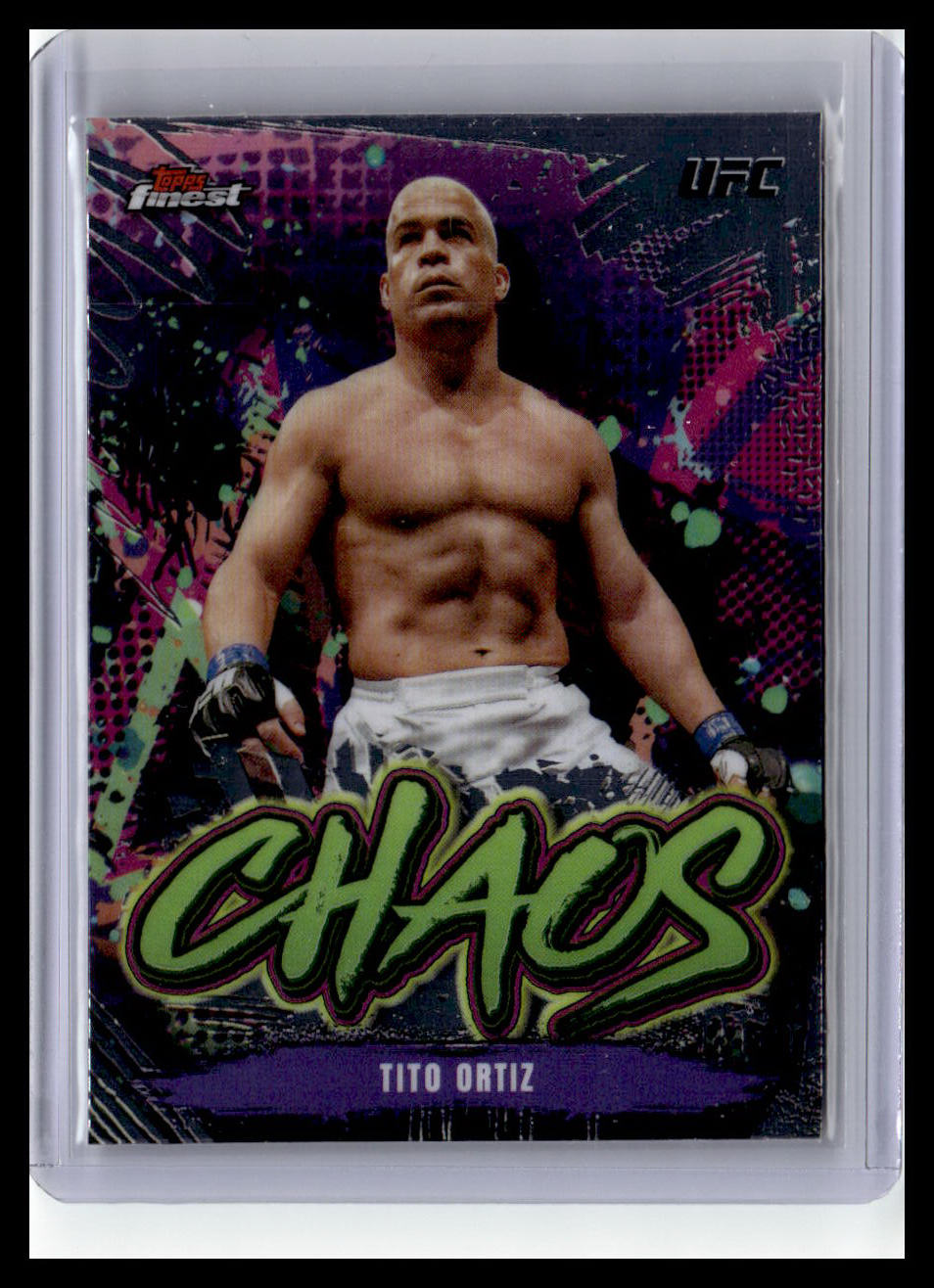 2024 Topps Finest UFC #CHA-25 Tito Ortiz Chaos