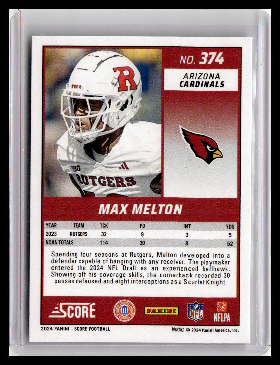 2024 Score #374 Max Melton