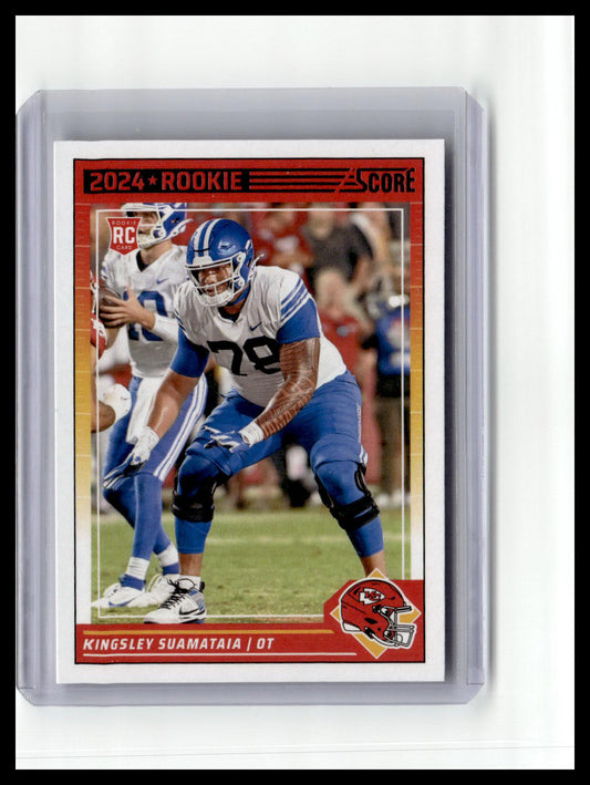 2024 Score #331 Kingsley Suamataia (RC)