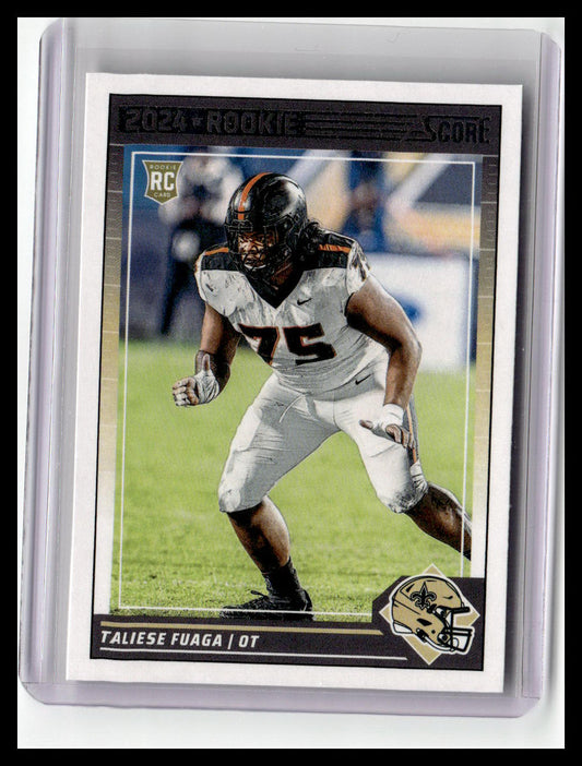 2024 Score #313 Taliese Fuaga (RC)