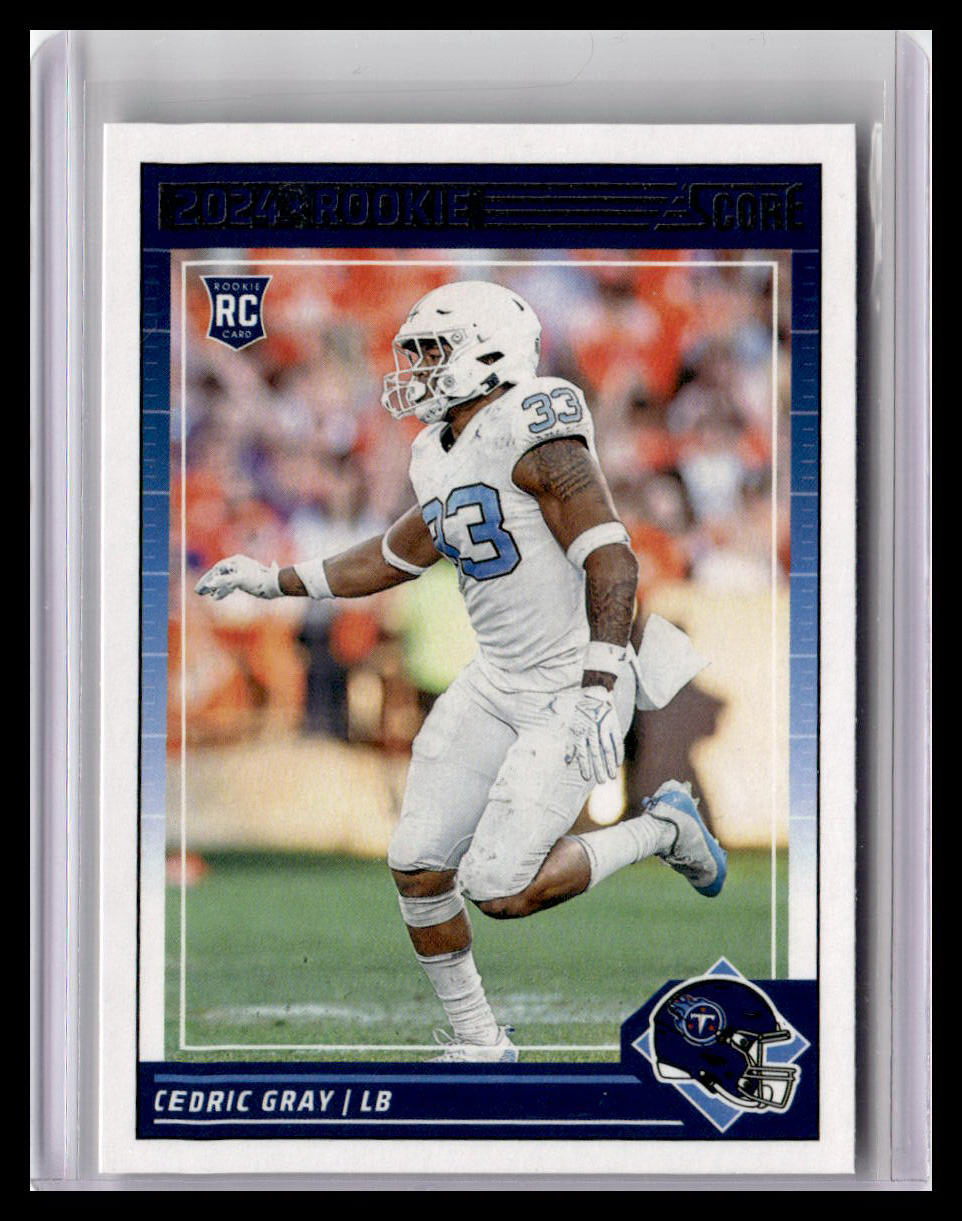 2024 Score #367 Cedric Gray (RC)
