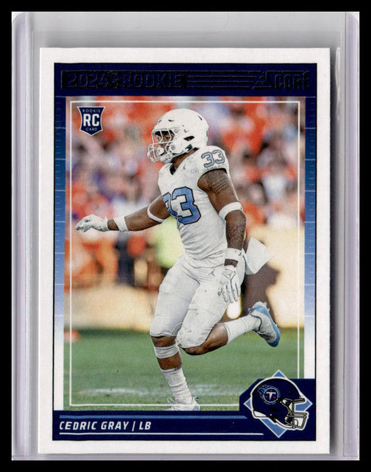 2024 Score #367 Cedric Gray (RC)
