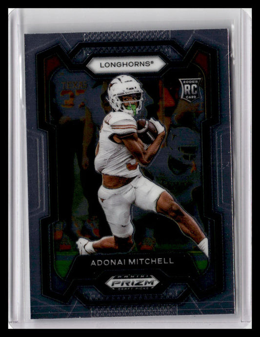 2024 Panini Prizm Draft Picks #176 Adonai Mitchell (RC)