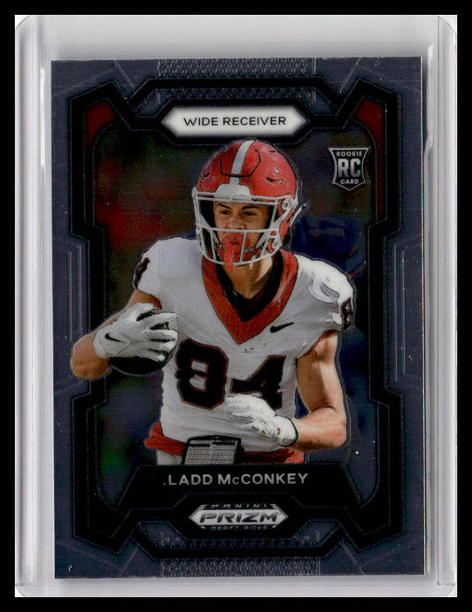 2024 Panini Prizm Draft Picks #180 Ladd McConkey (RC)