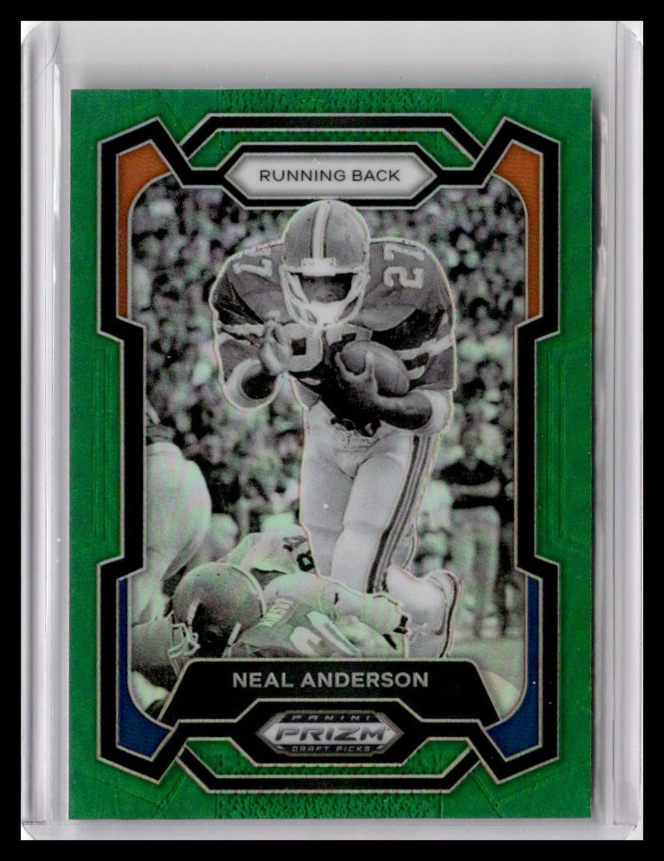 2024 Panini Prizm Draft Picks #19 Neal Anderson Green Prizm 1