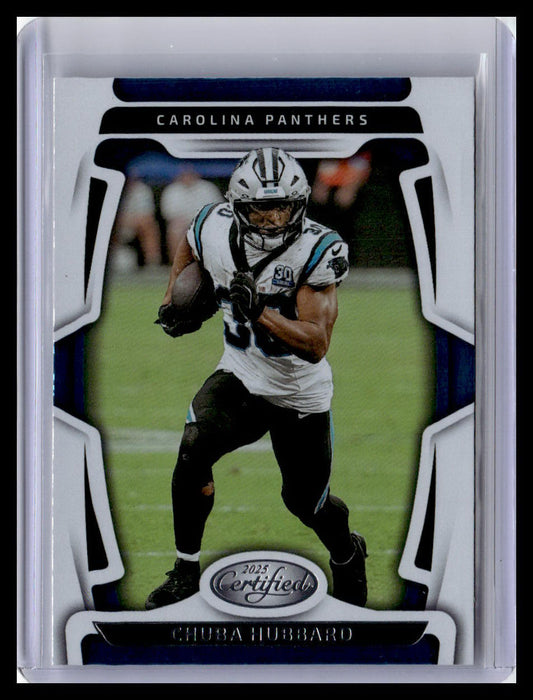 2025 Panini Certified #16 Chuba Hubbard
