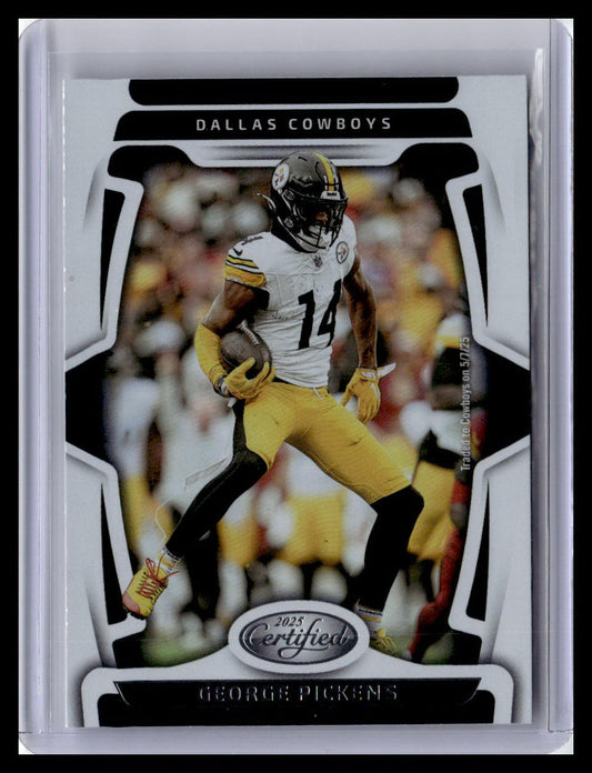 2025 Panini Certified #84 George Pickens