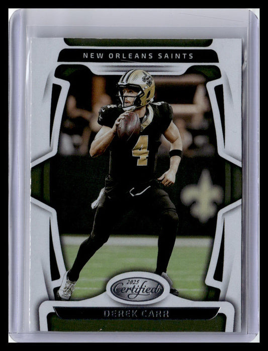 2025 Panini Certified #72 Derek Carr