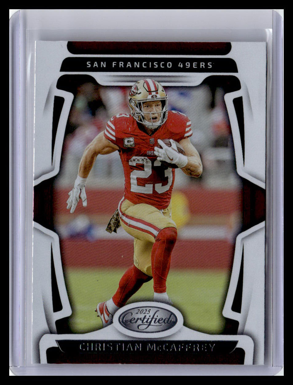 2025 Panini Certified #87 Christian McCaffrey