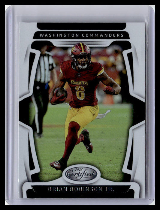 2025 Panini Certified #100 Brian Robinson Jr.