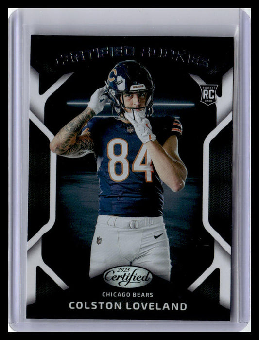 2025 Panini Certified #CRK-CLD Colston Loveland Certified Rookies