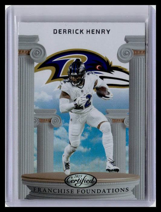 2025 Panini Certified #FFO-DHY Derrick Henry Franchise Foundations