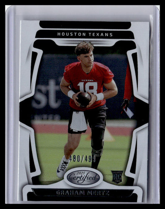 2025 Panini Certified #108 Graham Mertz #/499