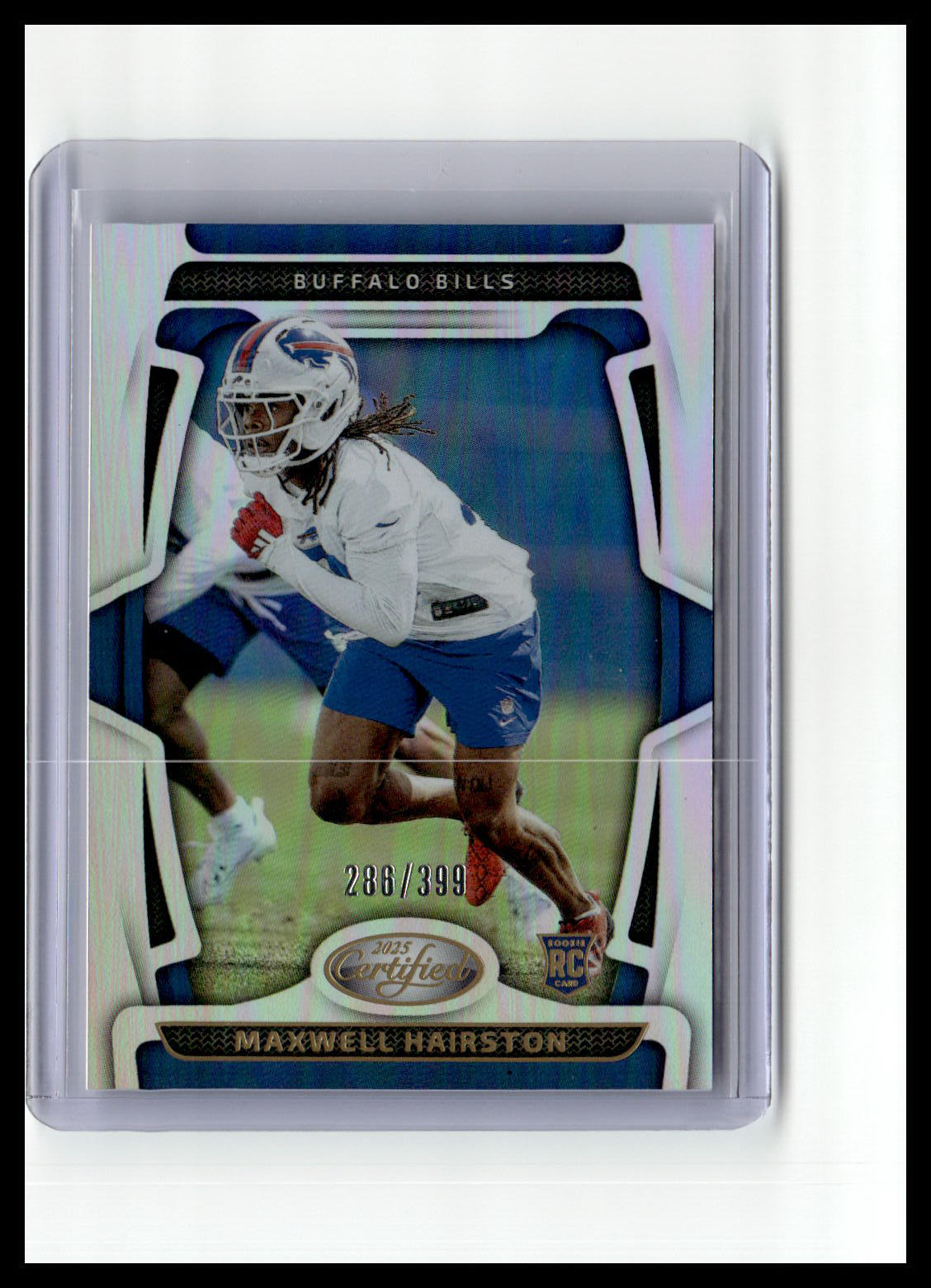 2025 Panini Certified #191 Maxwell Hairston (RC) Mirror /399