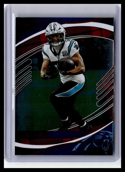 2025 Panini Absolute #15 Chuba Hubbard Red & Green Parallel